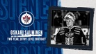 Titaanikasvatti Oskari Salminen lähtee tulevana syksynä valloittamaan Pohjois-Amerikan taalakaukaloita! © Winnipeg Jets